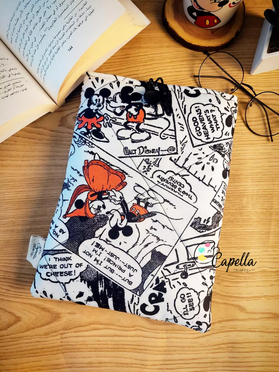 Mickey and Minnie book sleeve image