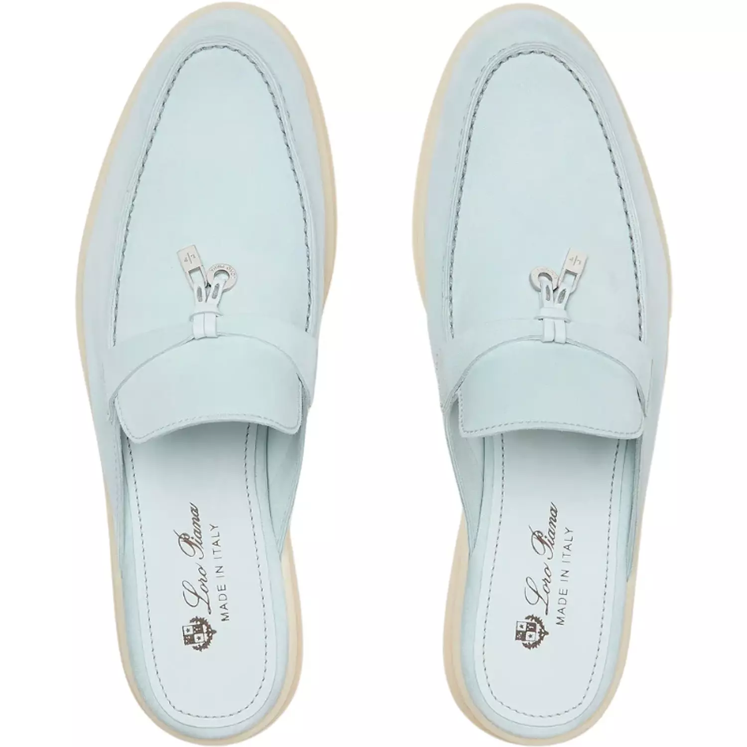 Loro piana Babouche Charms Walk Loafer'Spring Waterfall Melange (60BJ)' 3