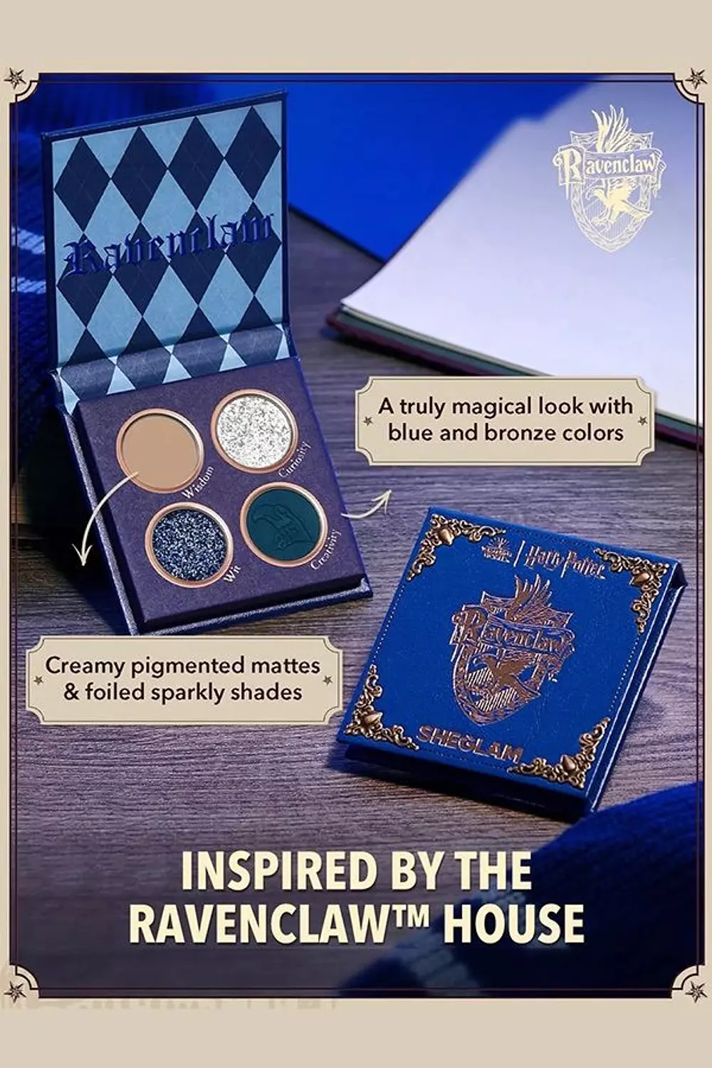Harry Potter™ X SHEGLAM Ravenclaw™ House Palette 3