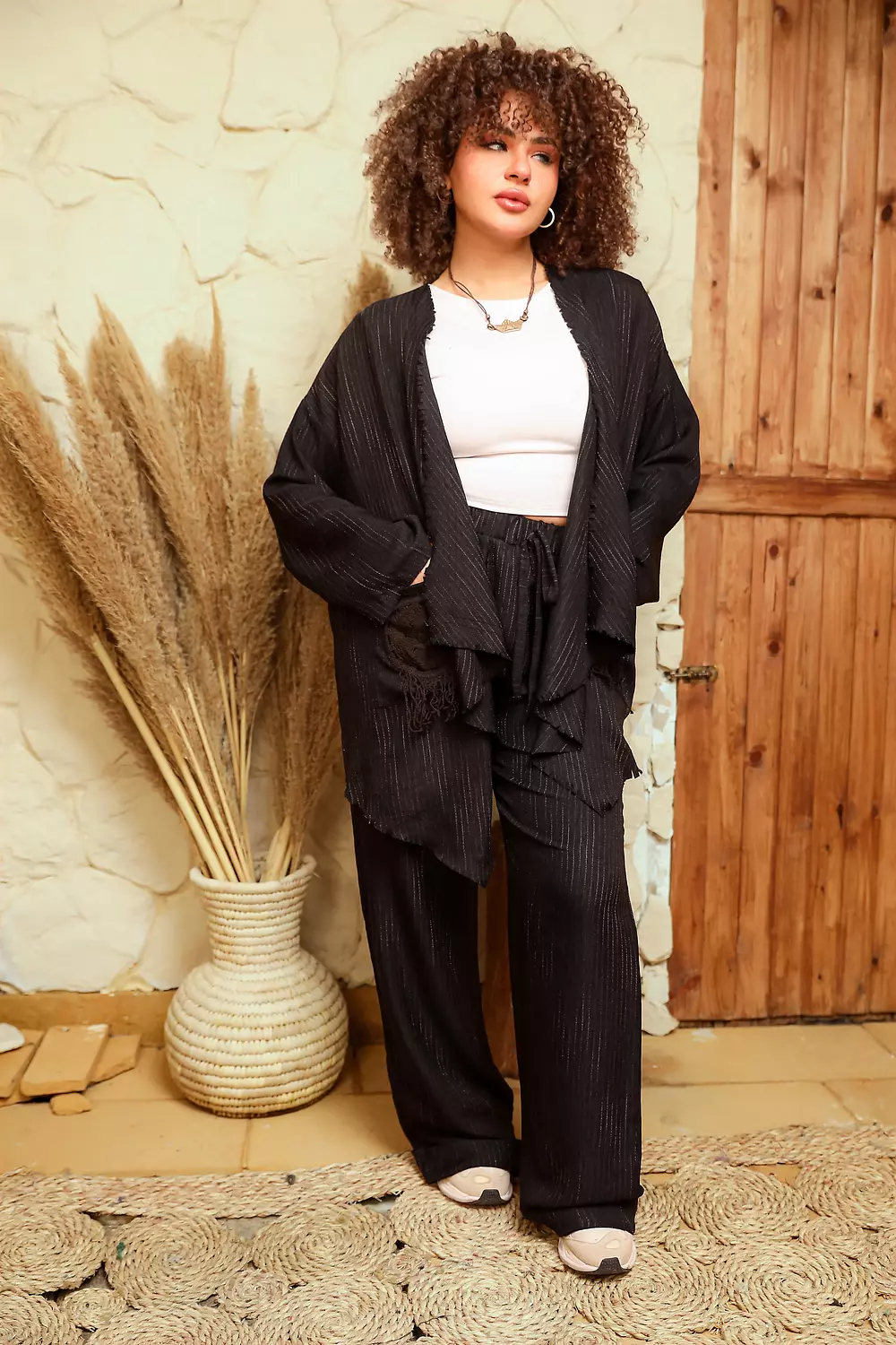 Linen jober pocket suit 6