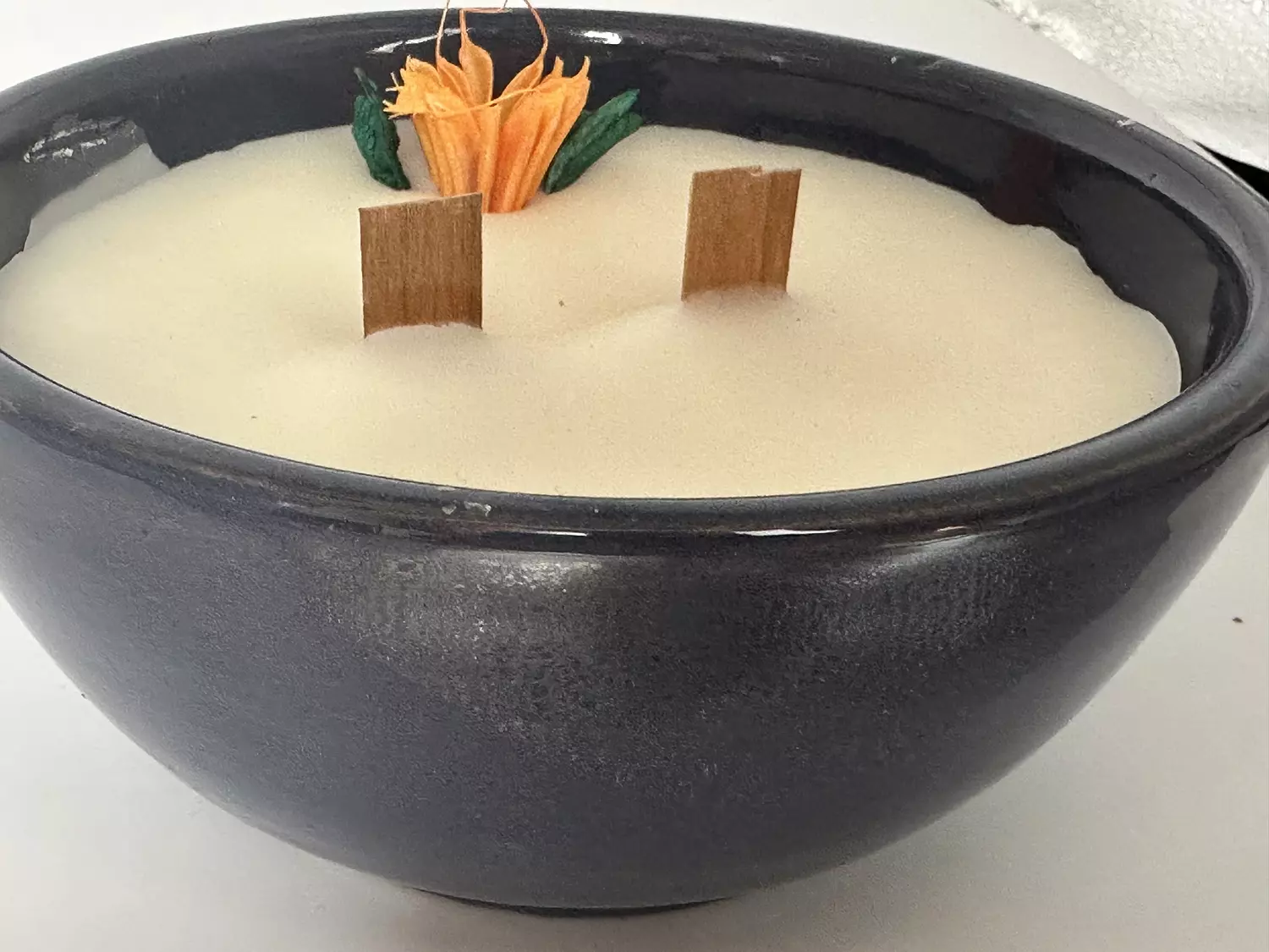 French Vanilla Candle in a Pot