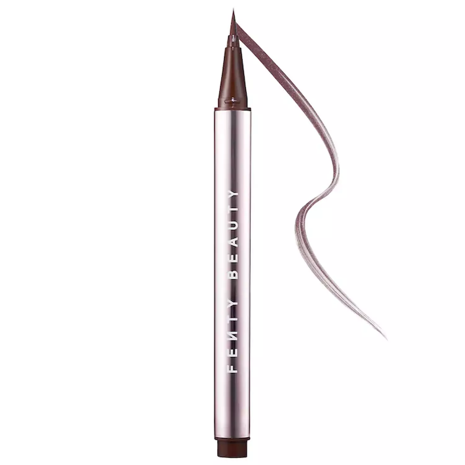 Fenty Beauty by Rihanna Flyliner Longwear Liquid Eyeliner  In Big Truffle - satin chocolate brown
