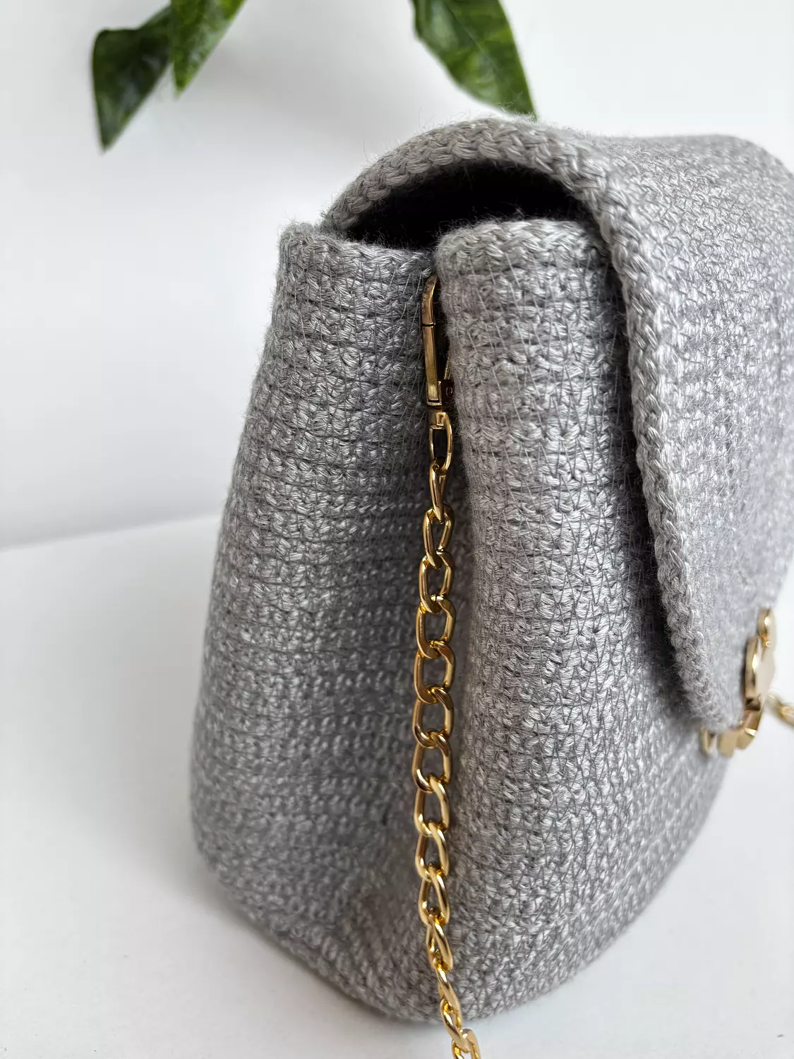 Glowing Silver Grey Mickey Mouse Bag 2