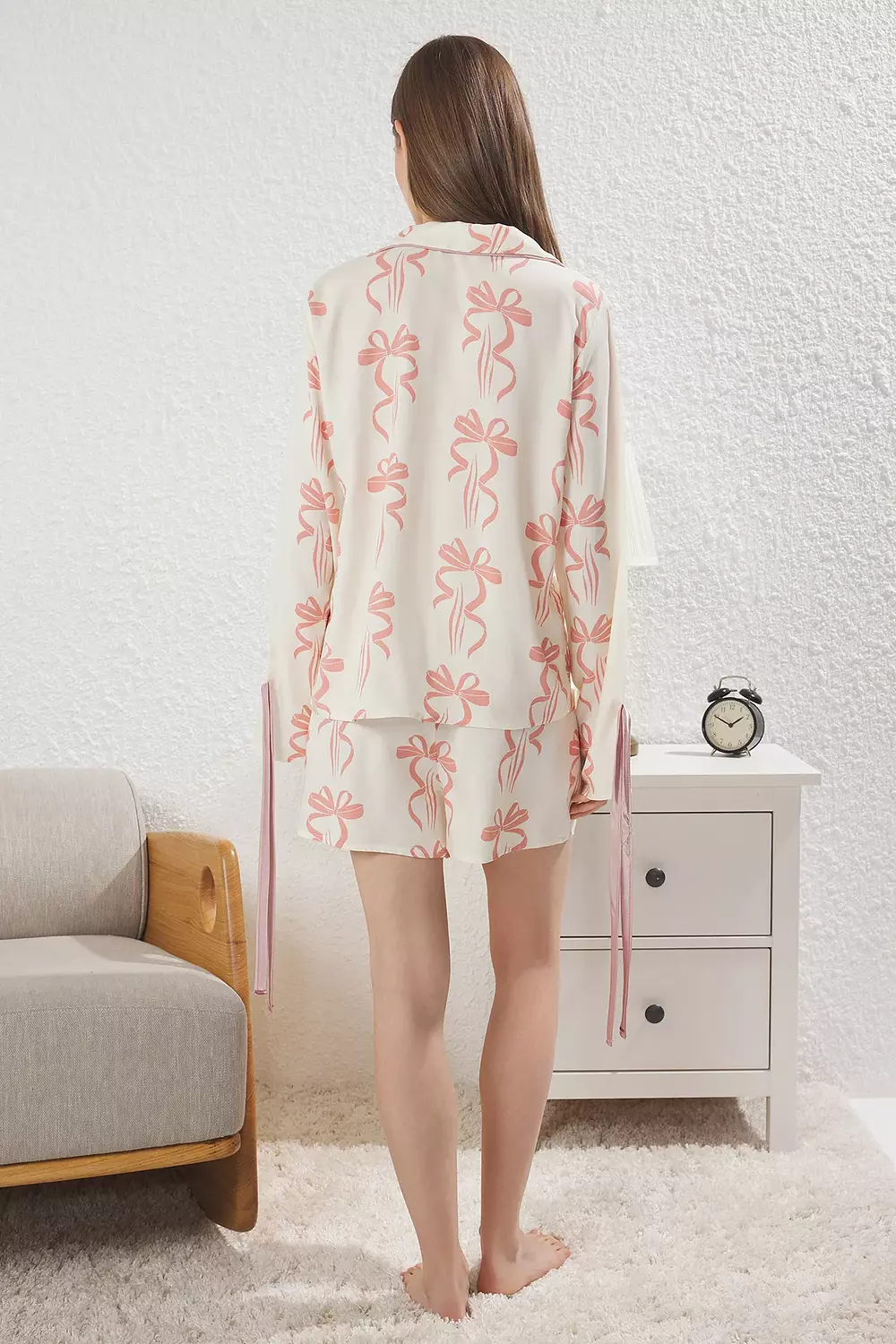 Ribbon Bow Pajama set 4
