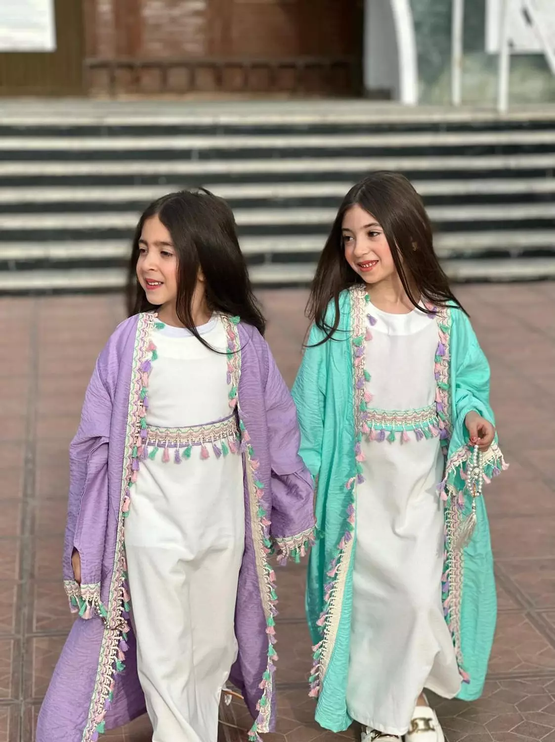 Ramdan Kaftan + Basic dress + Belt hover image