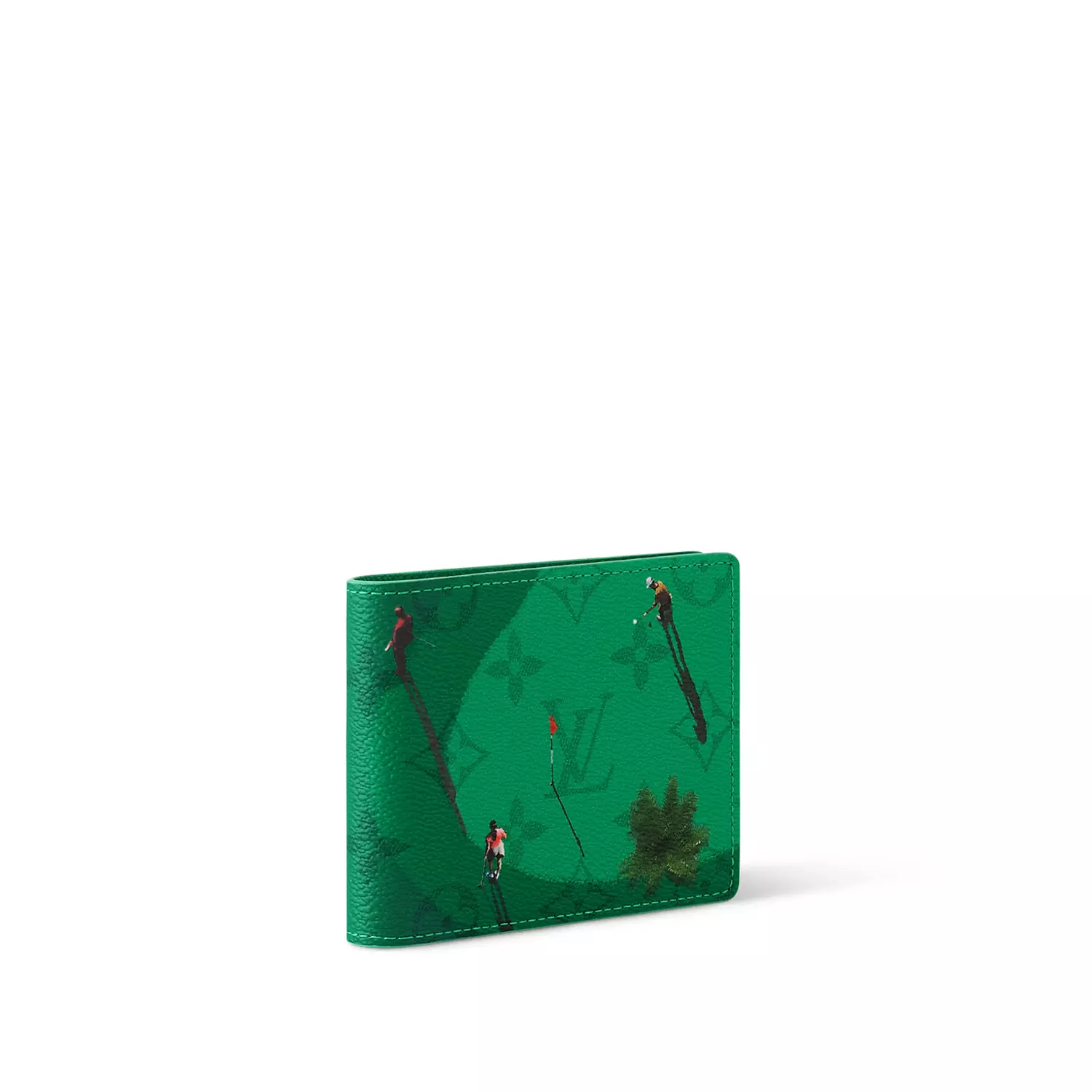 Louis Vuitton Golf Slender Wallet in Green hover image