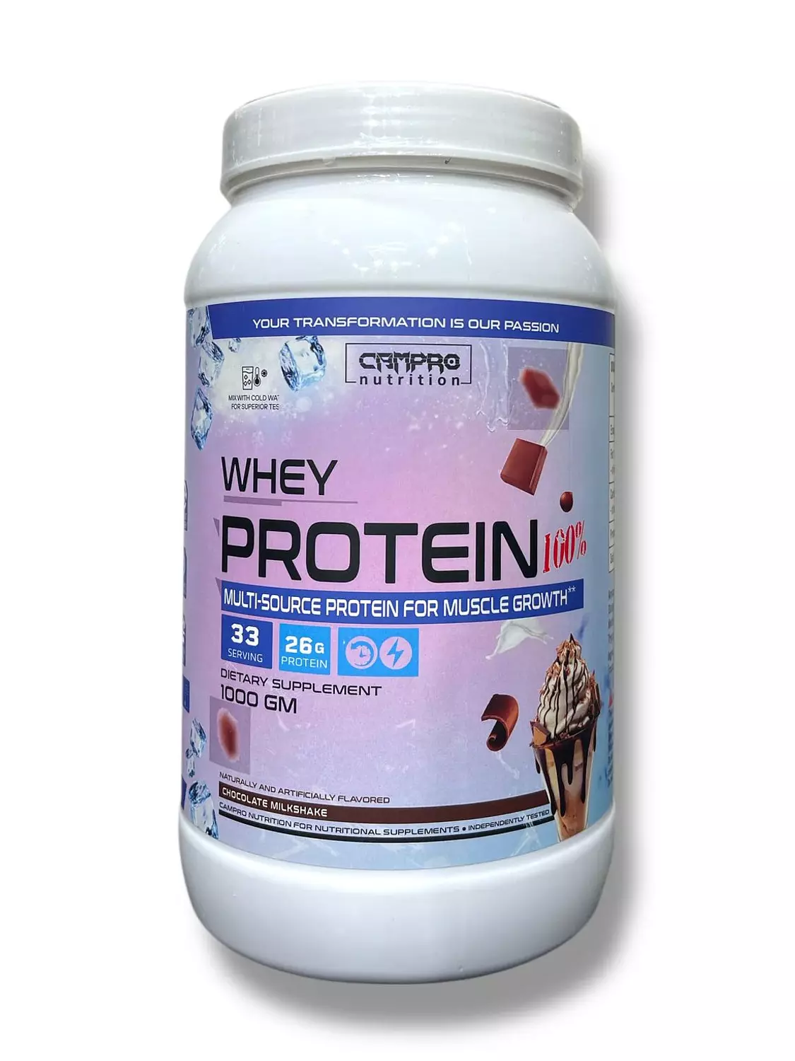 Campro Ultimate Whey Protein 1K – High-Quality Whey for Strength & Performance image