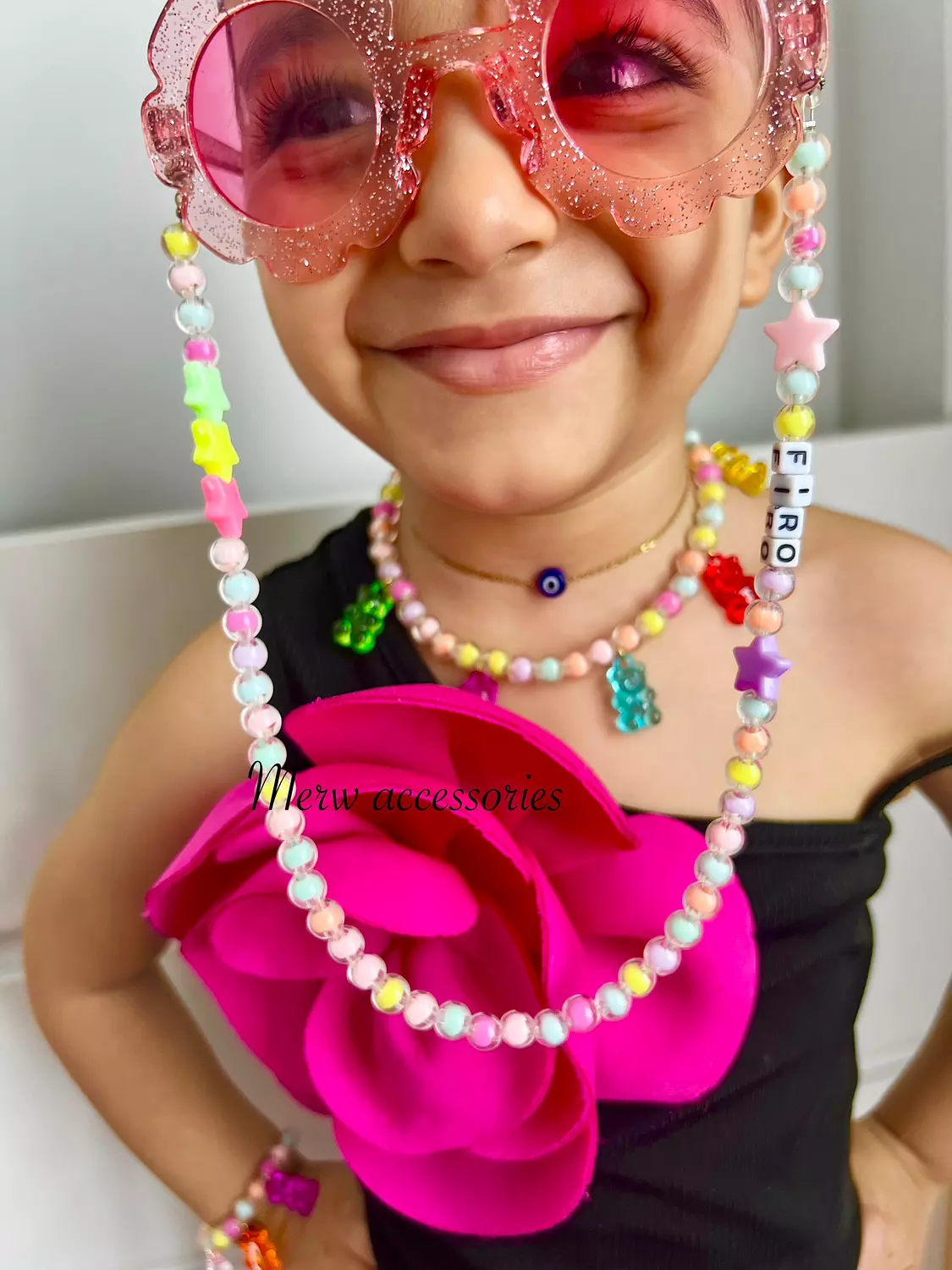 Eye kids necklace  2