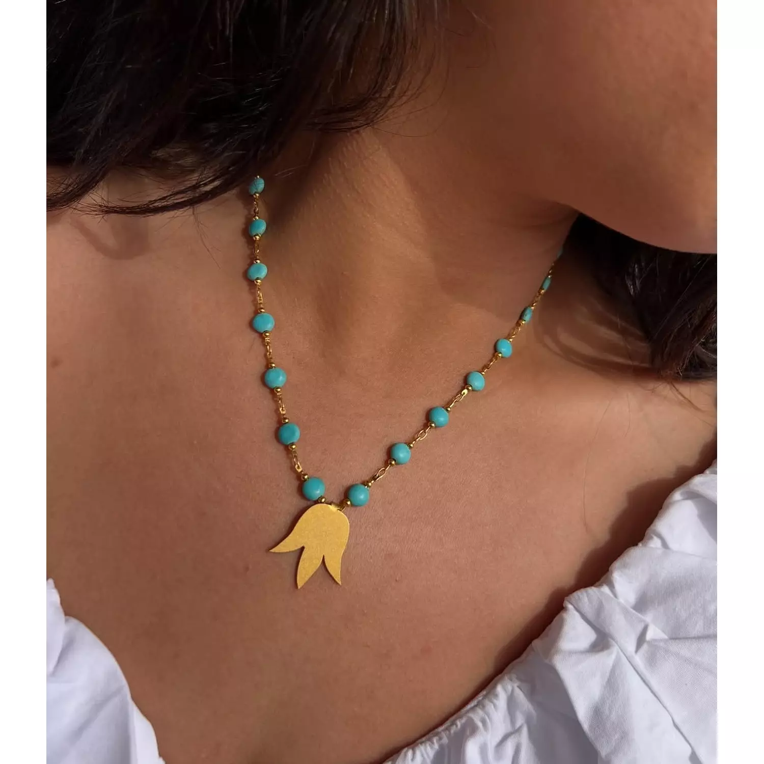 Lotus Necklace  hover image