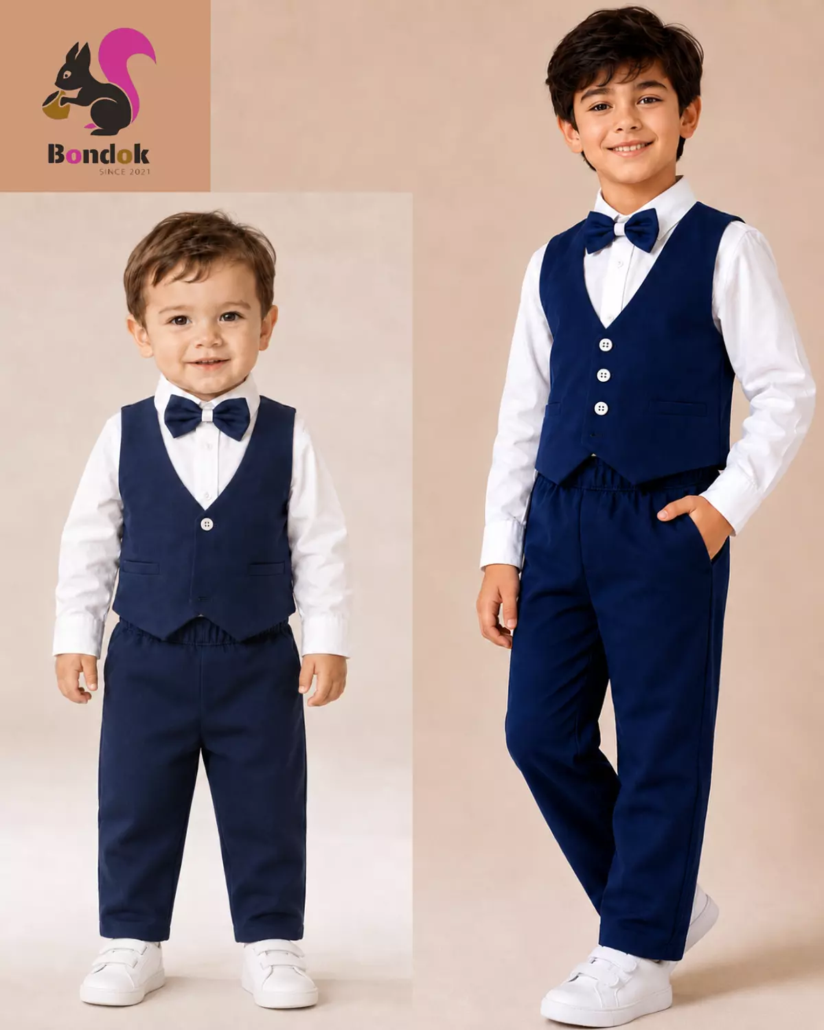 Boy Suit, Smart Formal Outfit for Boys, Classic Style image
