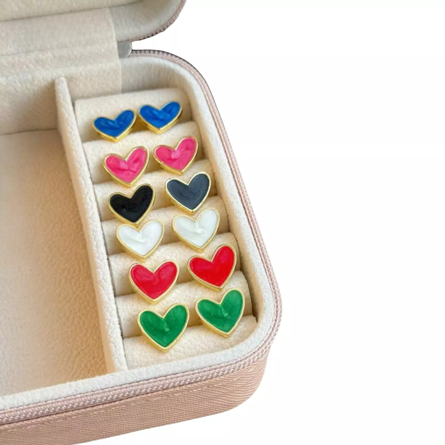 Pop Heart Stud Earrings image