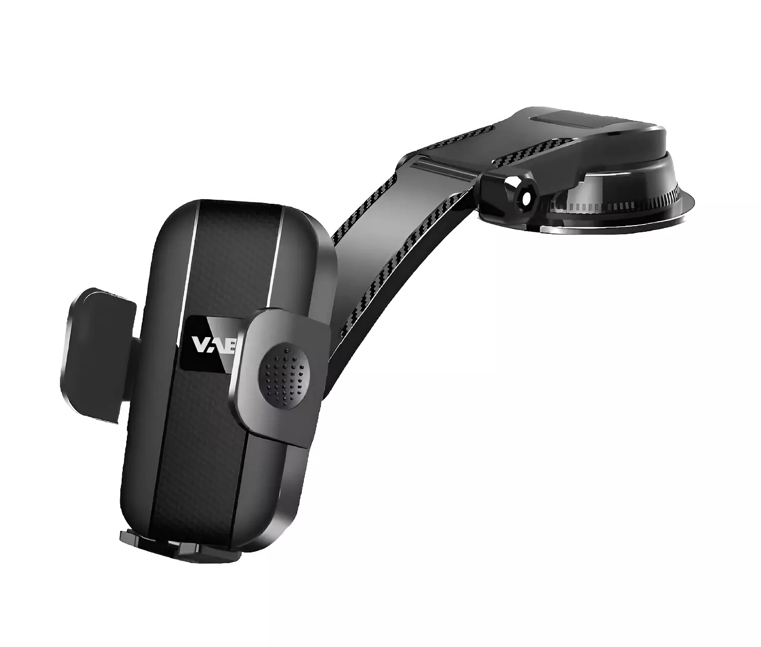 VABI D15 Car Phone Holder - Adhesive Mount and 360-Degree Rotation image