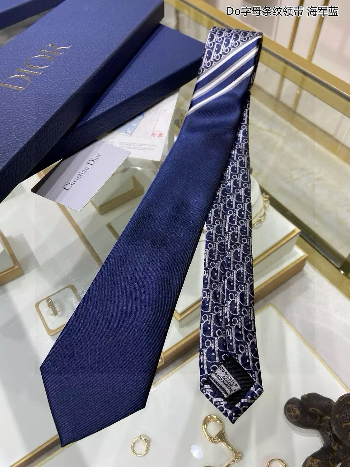 DIOR - Navy Blue-TIE image