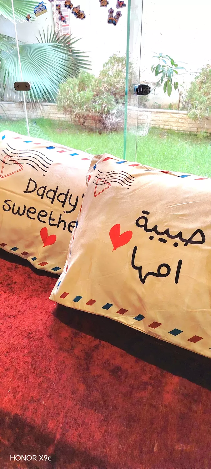 Love letter pillow cases image