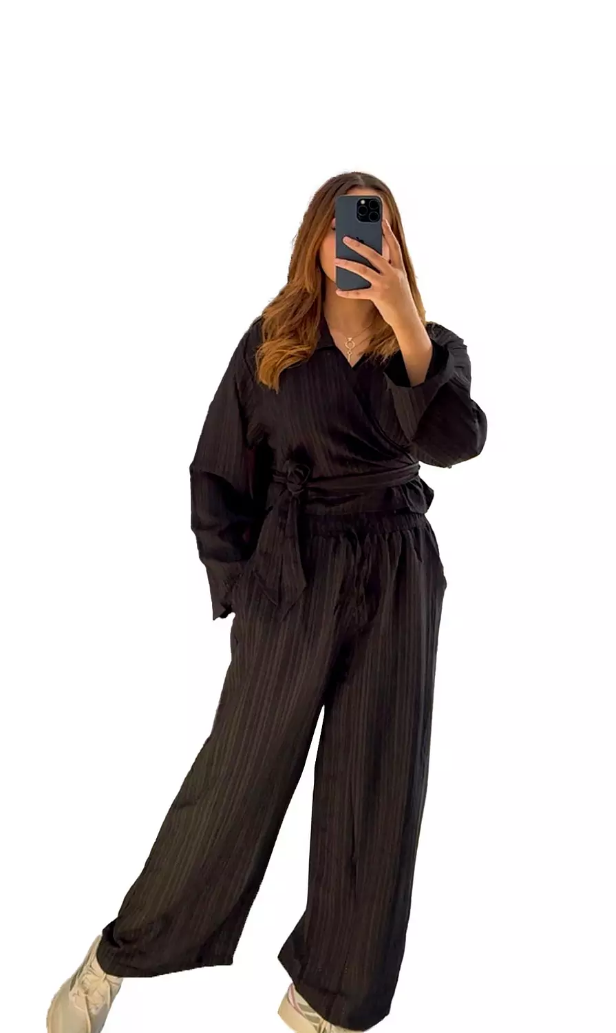 Cotton Crepe Suit 2