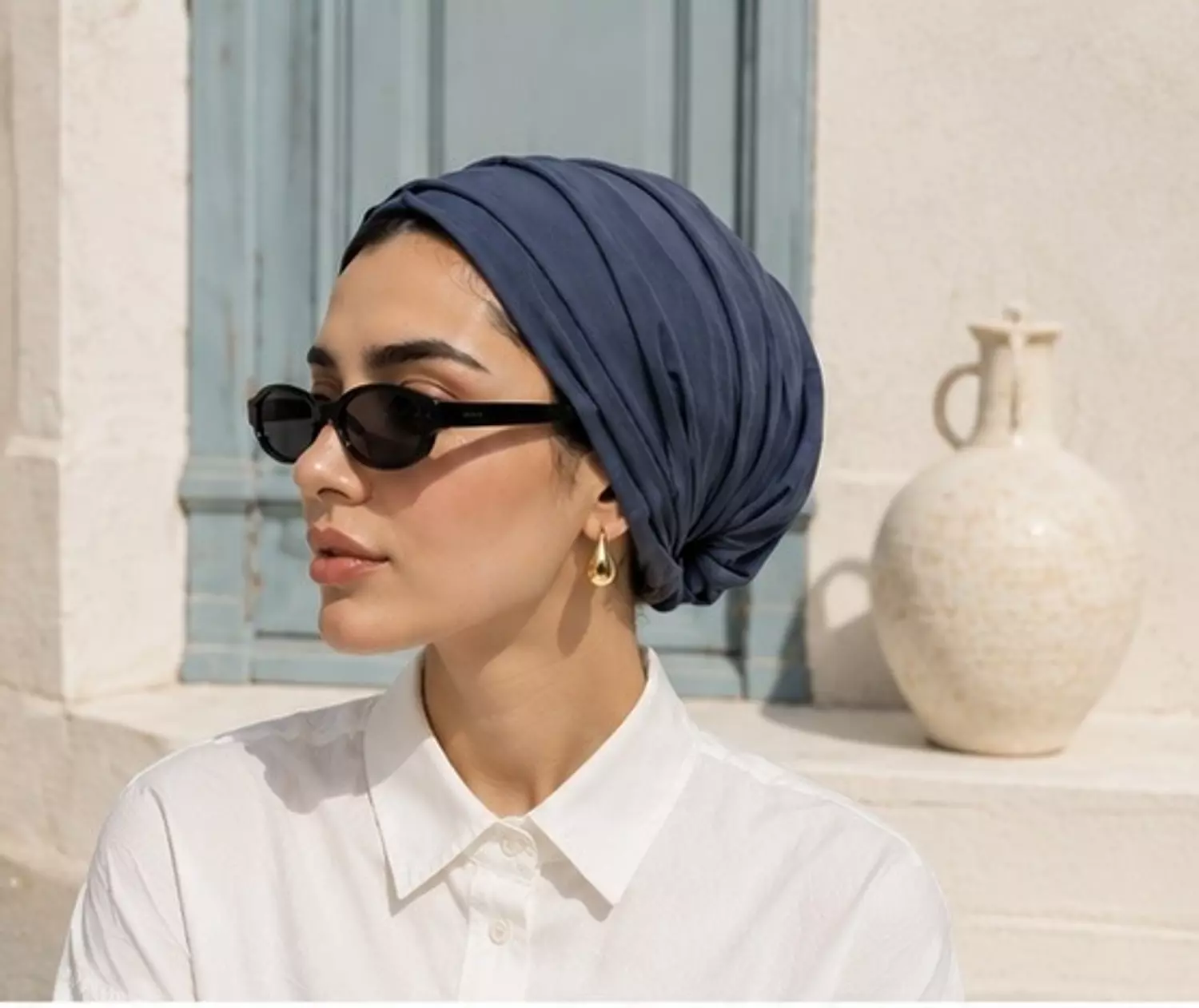 The Blue-grey turban 2