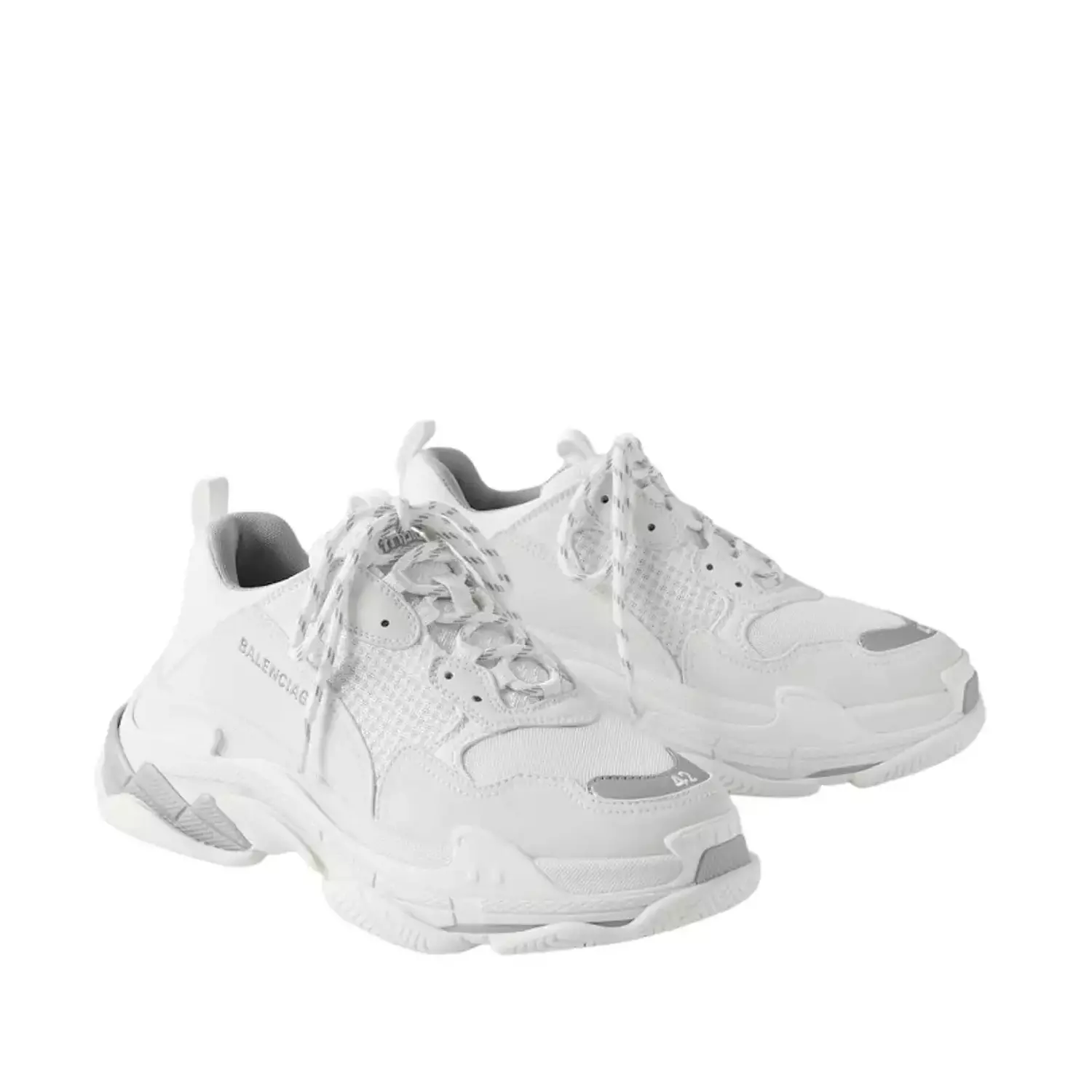 Balenciaga Triple S White Metal Gray hover image