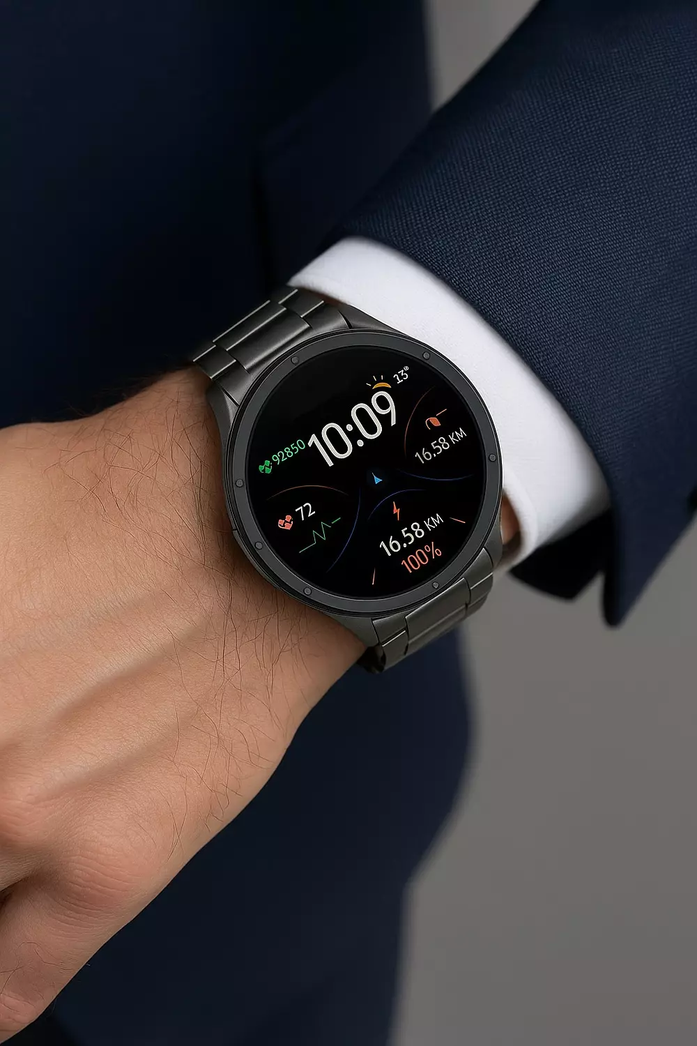 Oteeto WATCH6 Smart Watch - 1.93-inch AMOLED Screen - Supports Calls 3