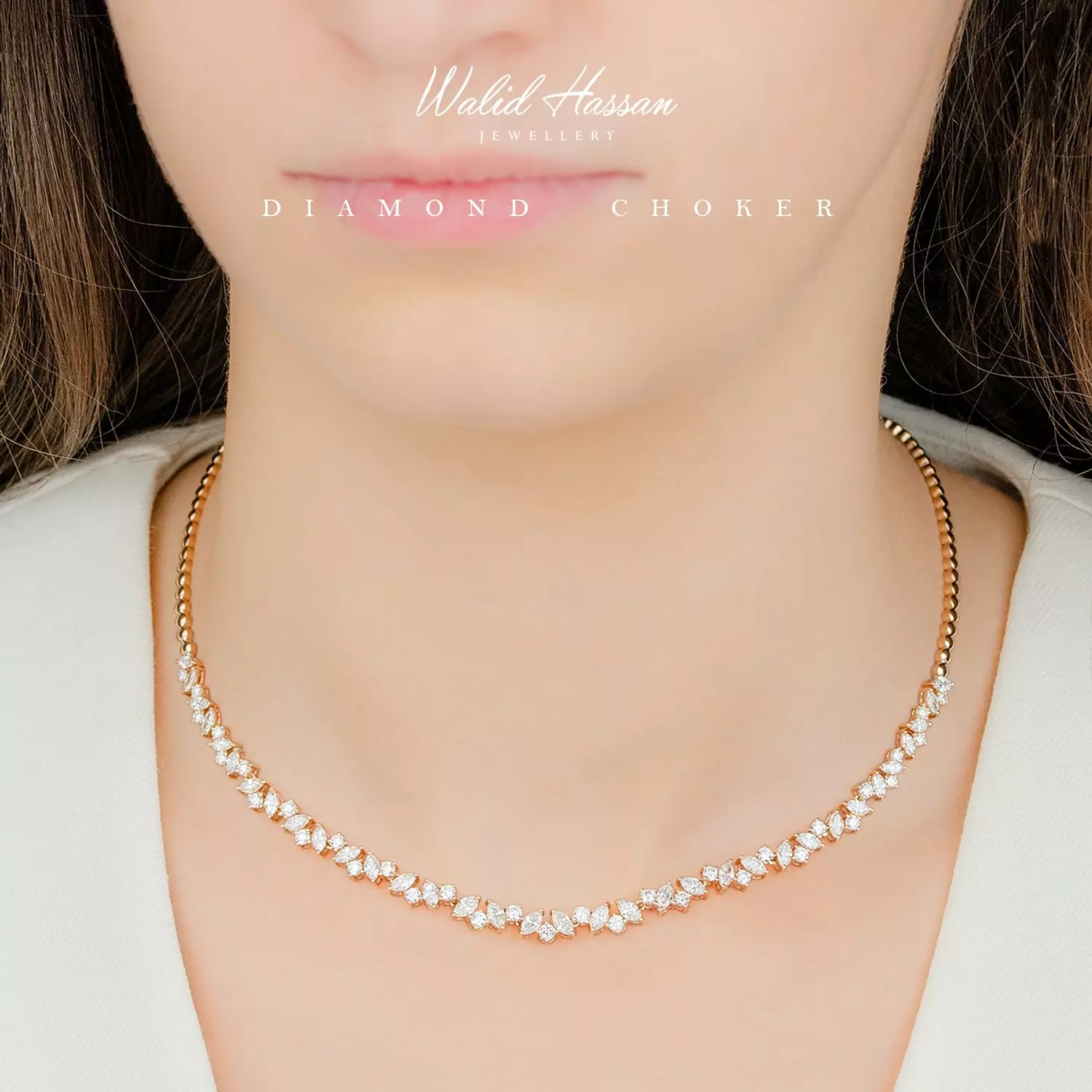 diamond choker 1069