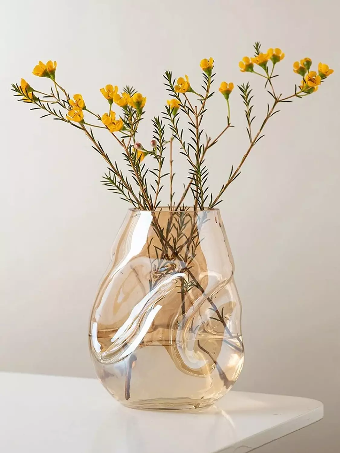 Honey Pyrex Vase (02) image