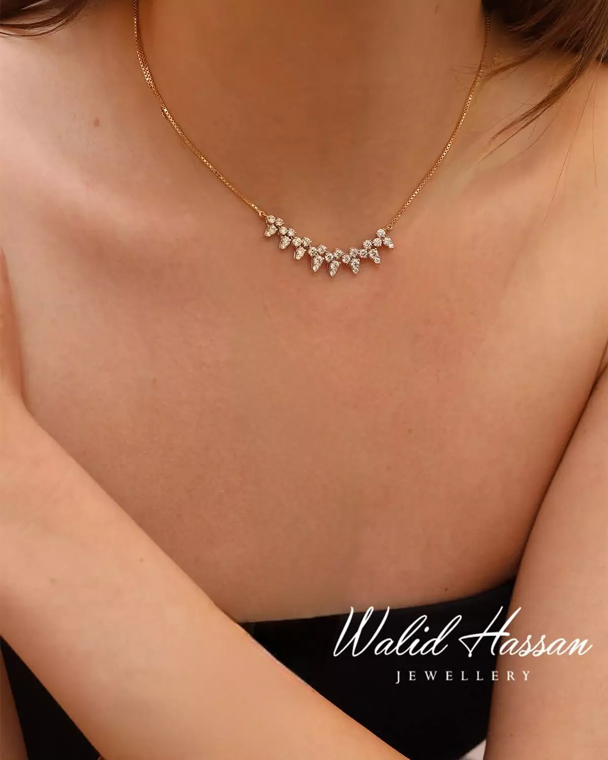 diamond necklace 1357 image