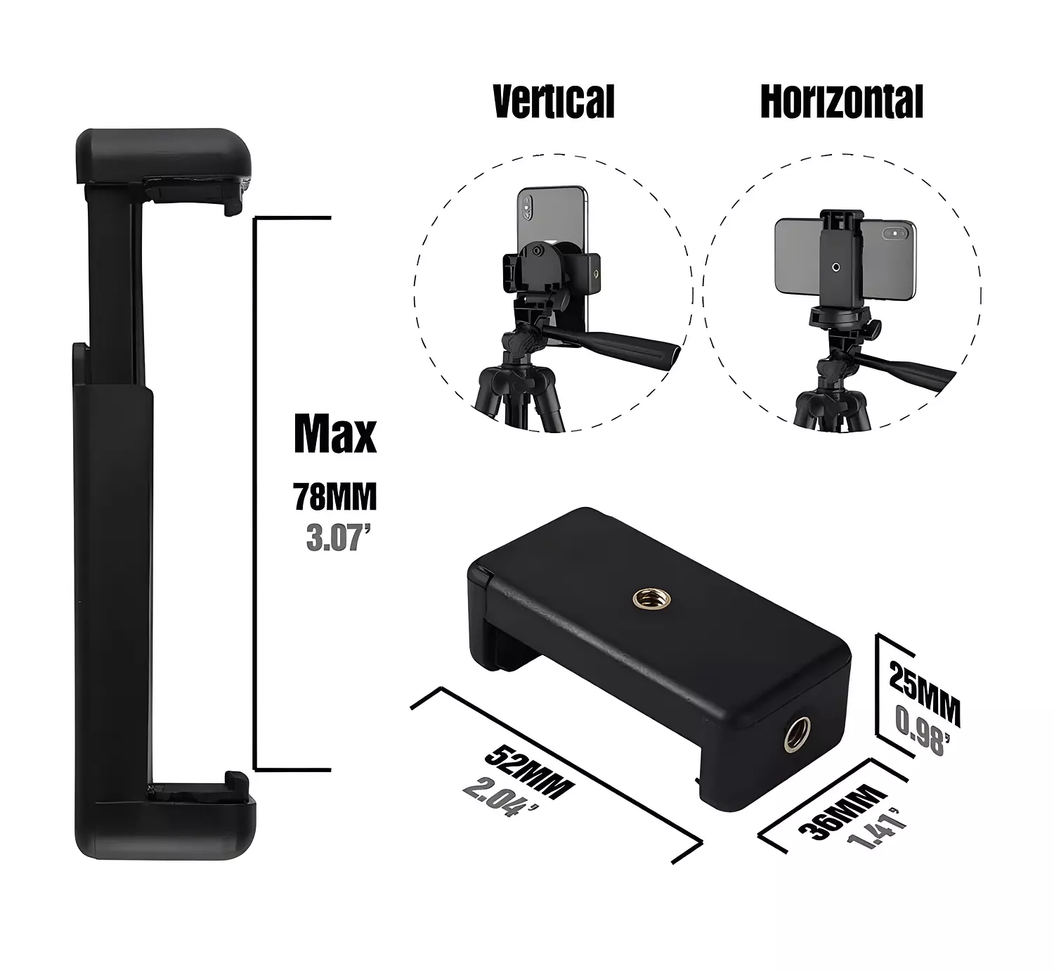 Professional Tripod, Lightweight and Extendable to 68.5cm, Neepho NP-3160 3