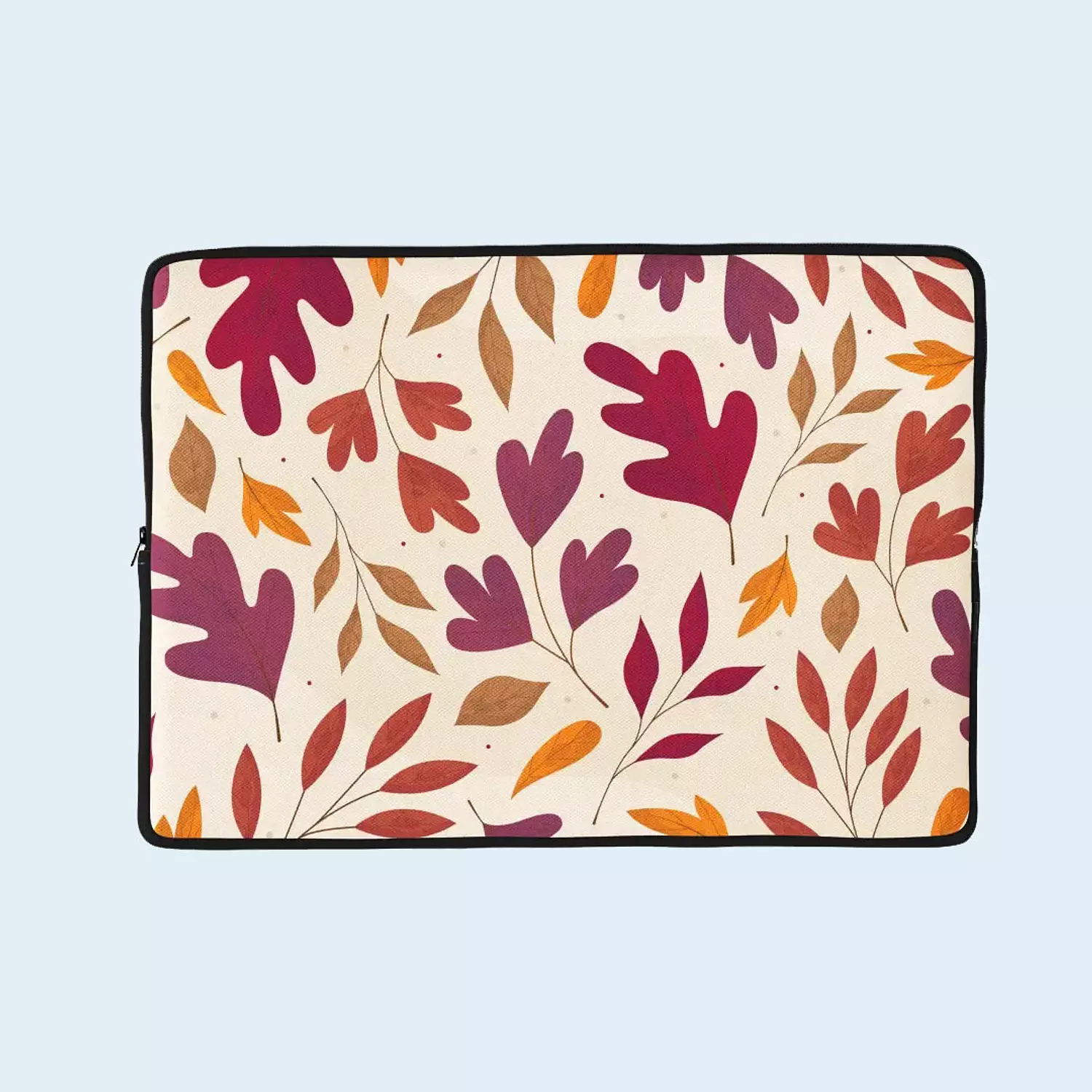 Colorful Leaves Laptop Sleeve image