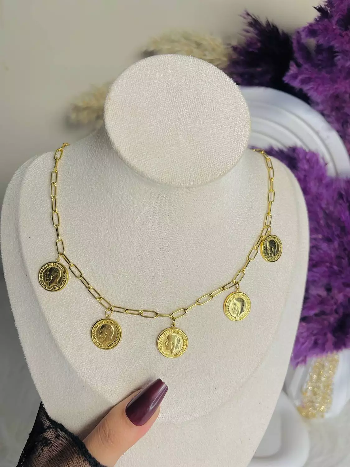 Necklace Coins N50 image
