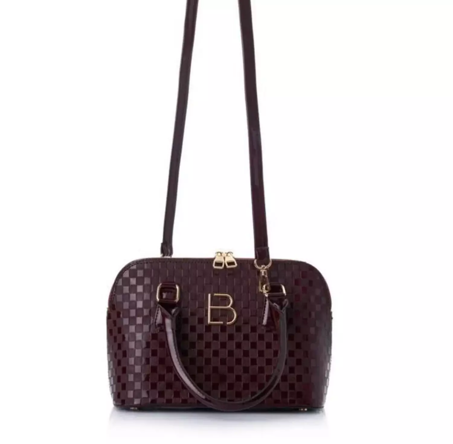 Burgundy Chic Tote hover image