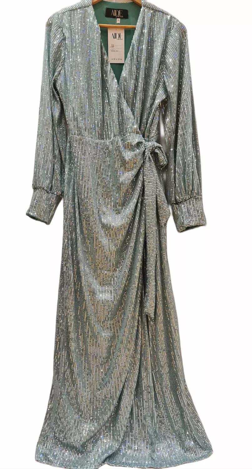 Wrapped dress 4