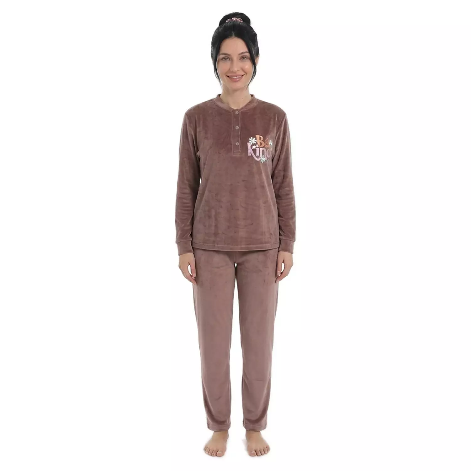 Shorto Women Pajama Fleece Joy PJ - 2639 - Kashmir image