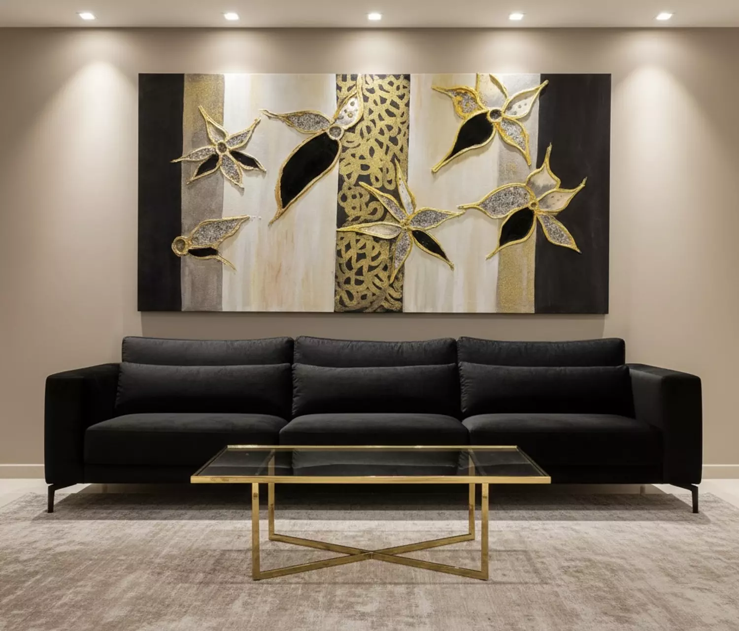 Resin flowers 120x60  image