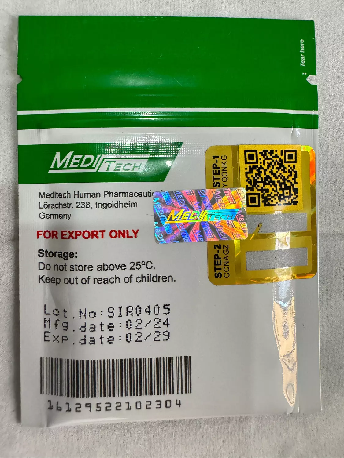 MK 677 MEDITECH – Growth Hormone Support & Muscle Development, 50 Tablets hover image