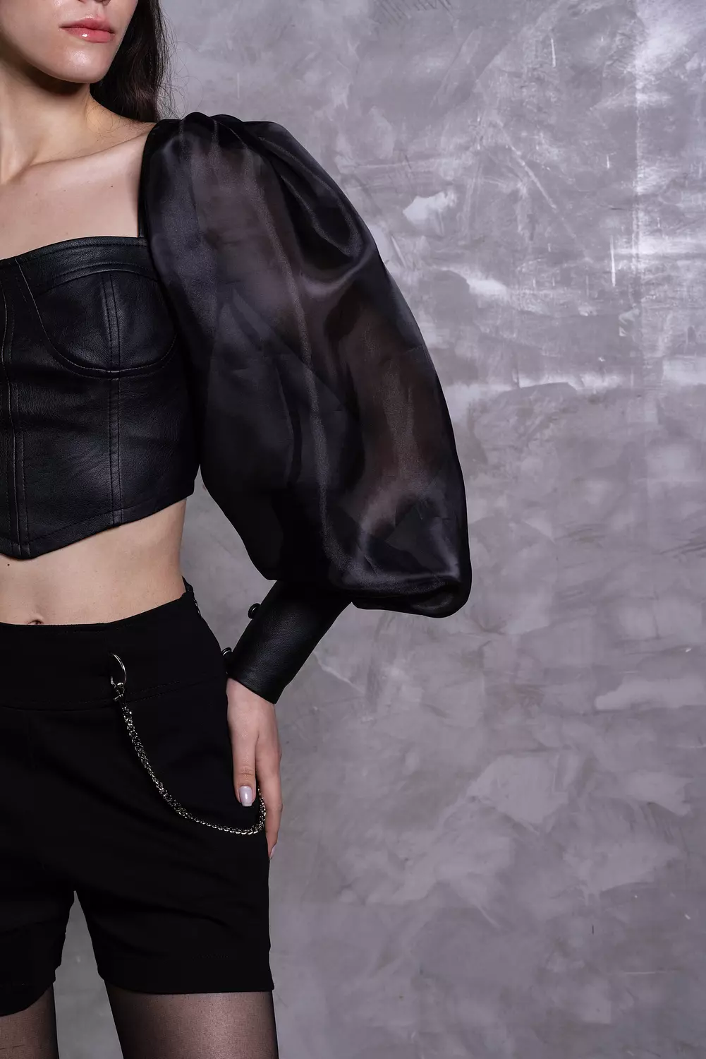 Leather Bustier 1