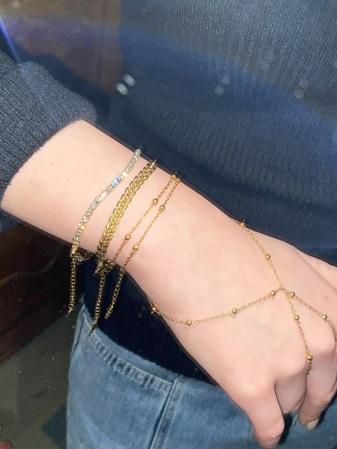 Willow stainless steel bracelet 🍃✨ 1