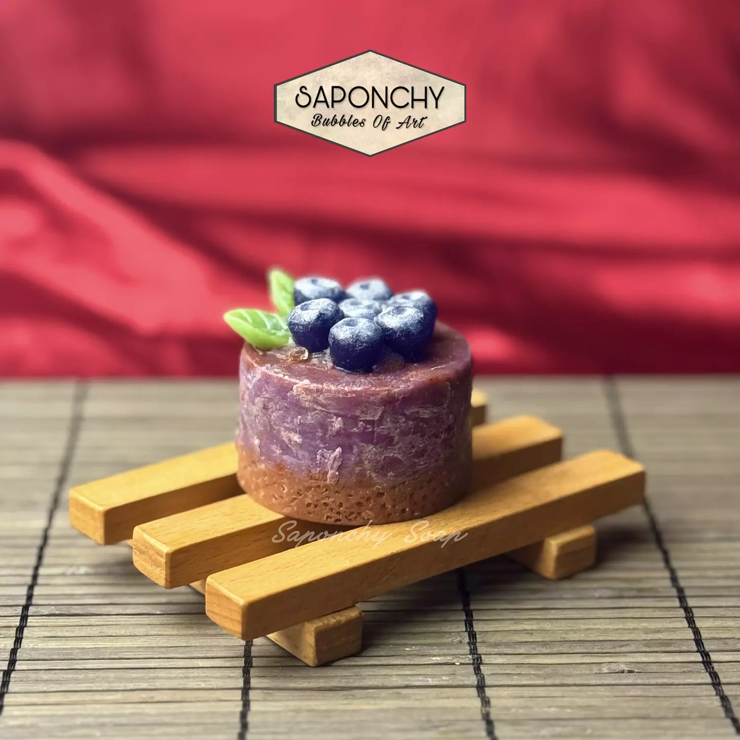BLUEBERRY TART SOAP 4
