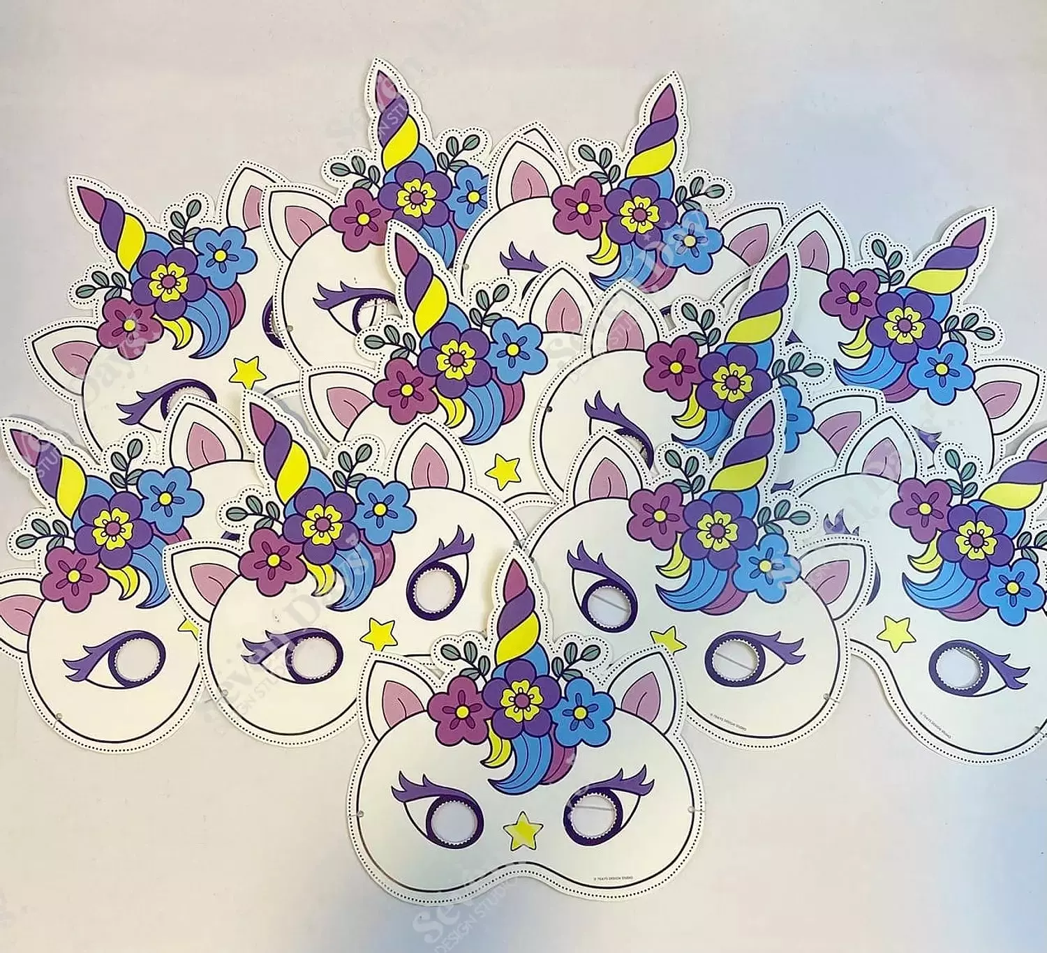 Unicorn Hat-Crown-Mask 1