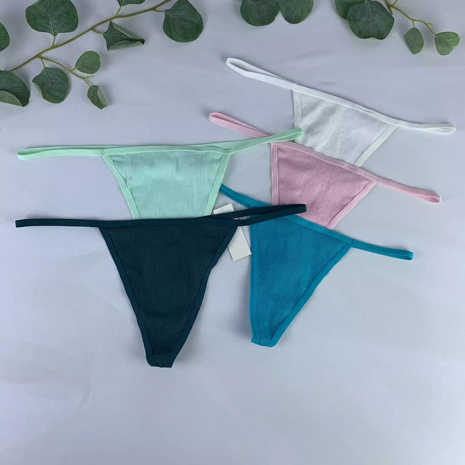 Cotton panty thong from Primark