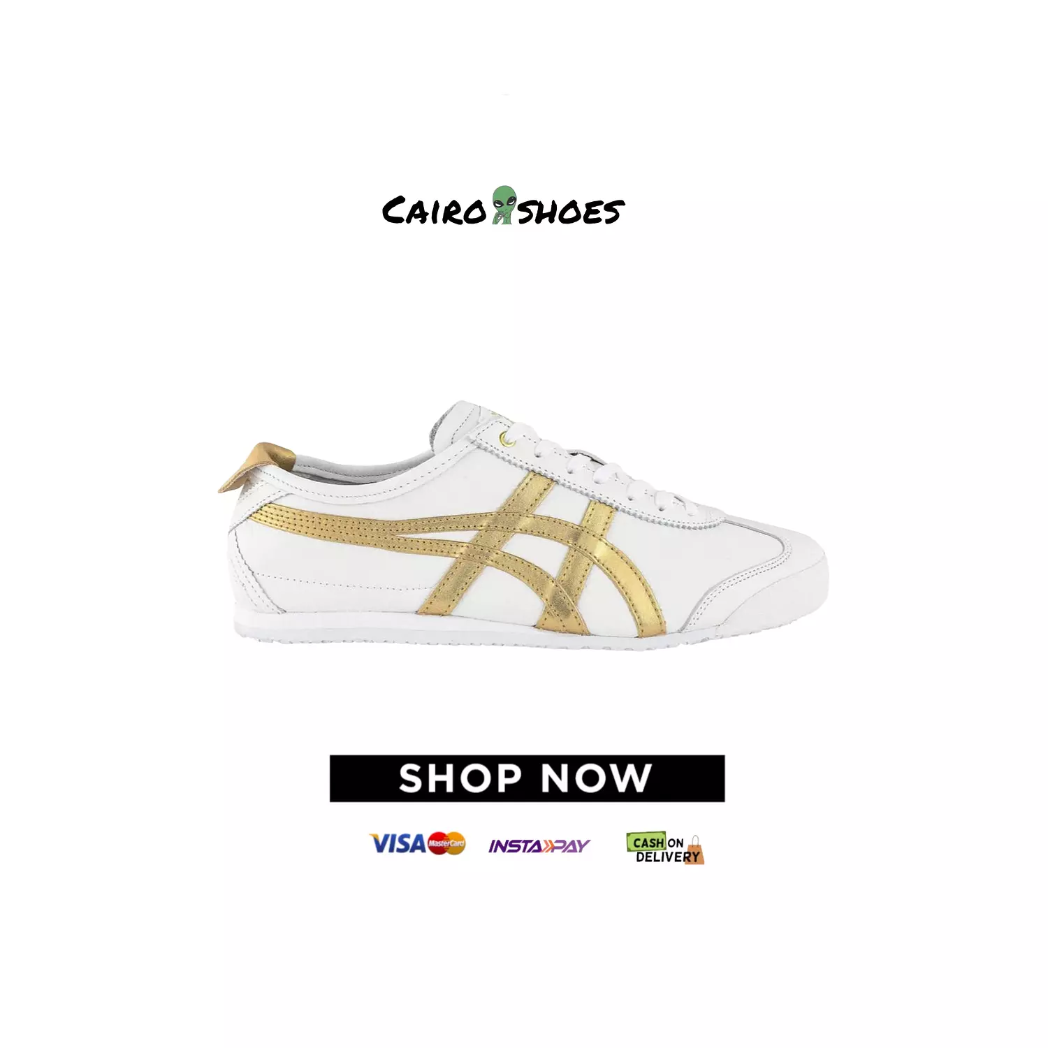 Onitsuka Tiger Mexicoo 66  - White Gold  image