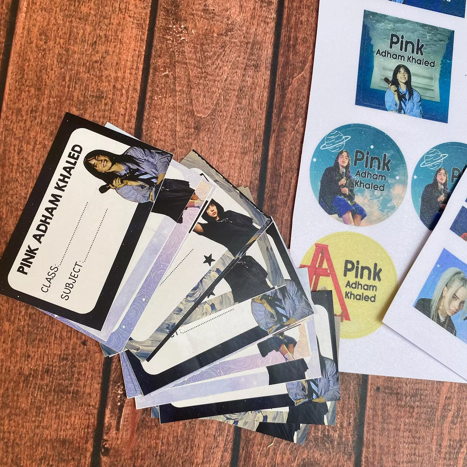 Billie Eilish School Labels   3