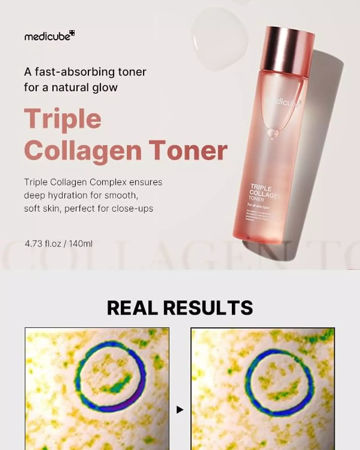Medicube - Triple Collagen Toner 4.0 140 ml 2