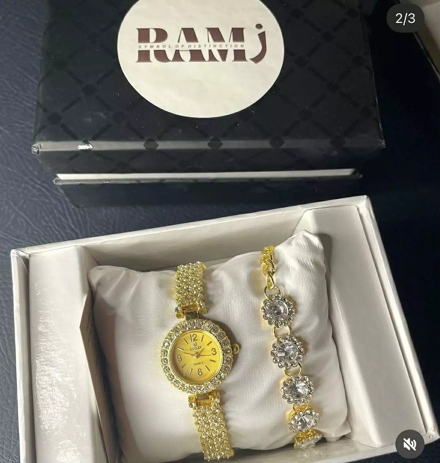 Watch with free bracelet image