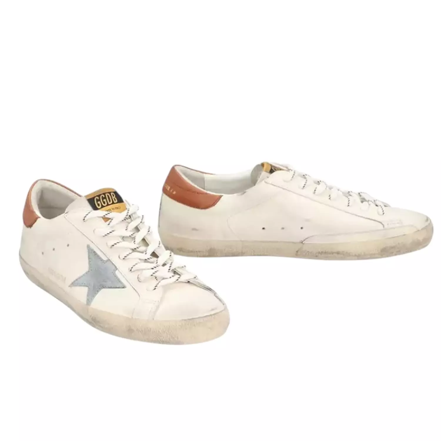 Golden Goose Super-Star White Grey Brown 1