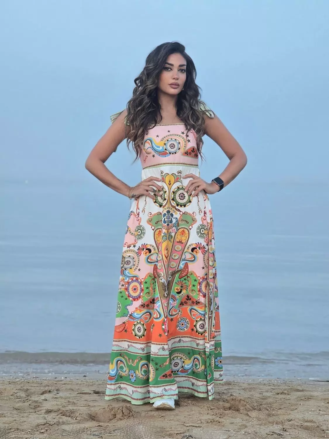 Alemais maxi dress image