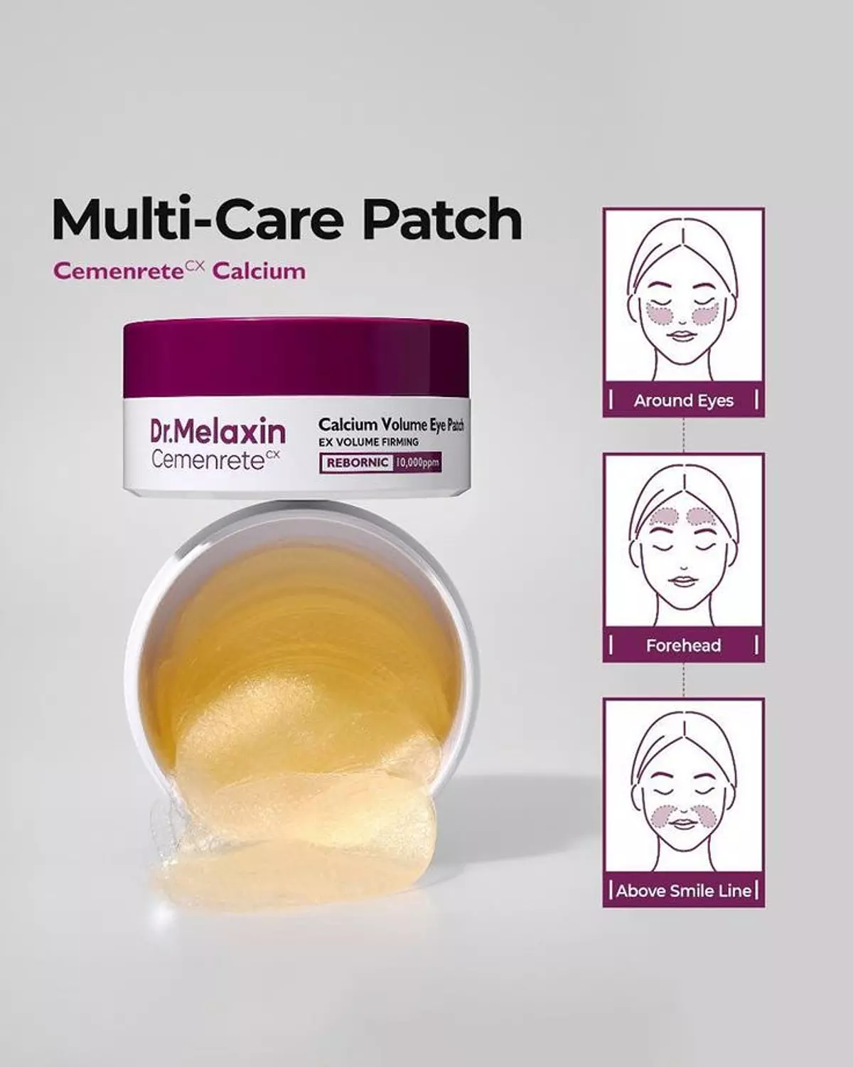 Dr Melaxin Cement Calcium Volume Eye Patch 60Ea hover image