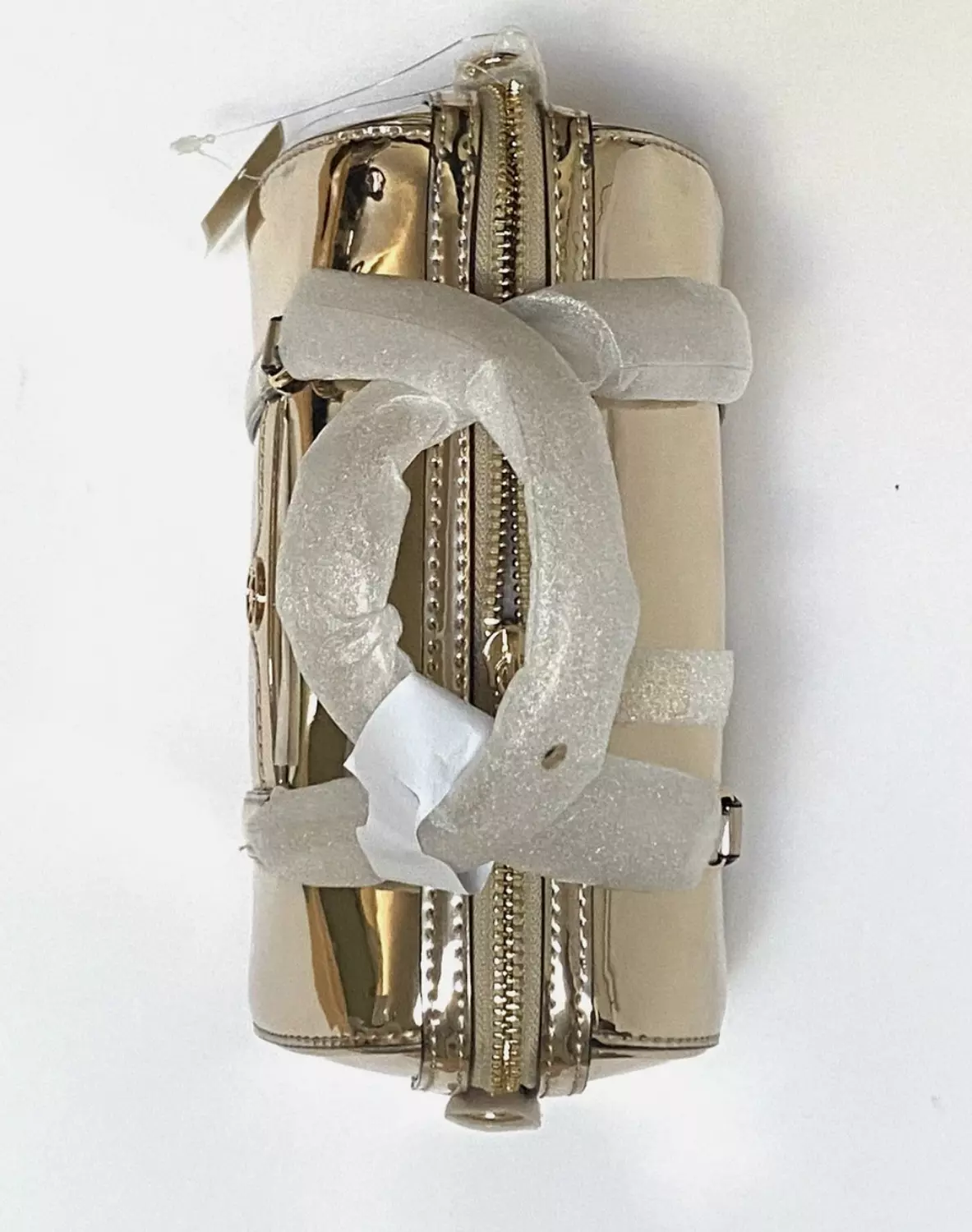 Michael Kors Metallic Satchel - Gold 5