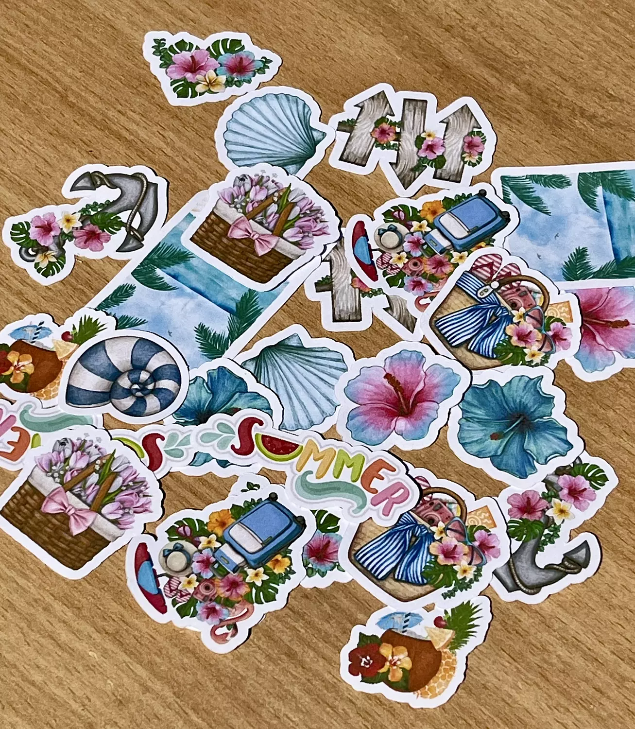 Summer stickers 1