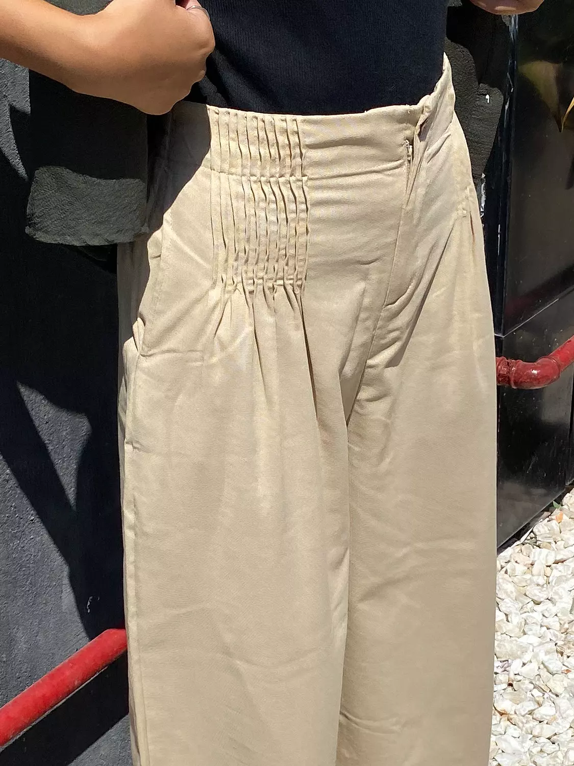 Breezy Pants Beige  image