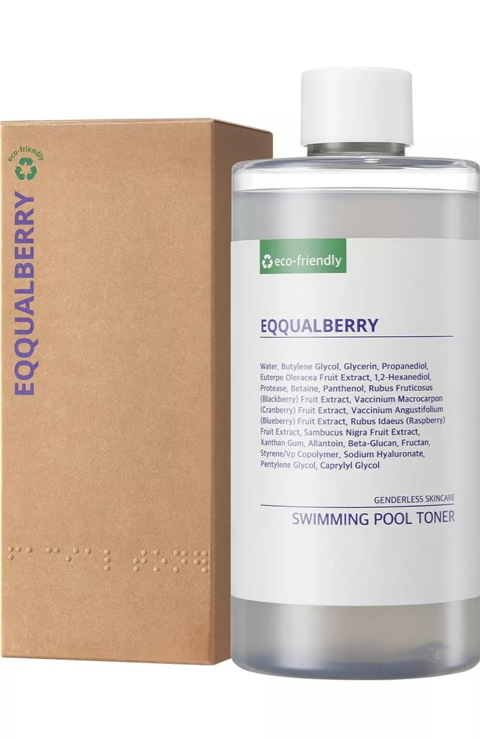 Eqqualberry - swimming pool daily facial toner