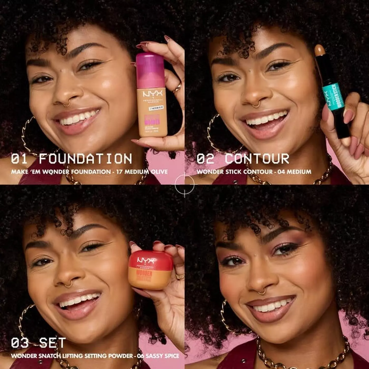 NYX Make ‘Em Wonder™ Soft Matte Buildable Foundation 4